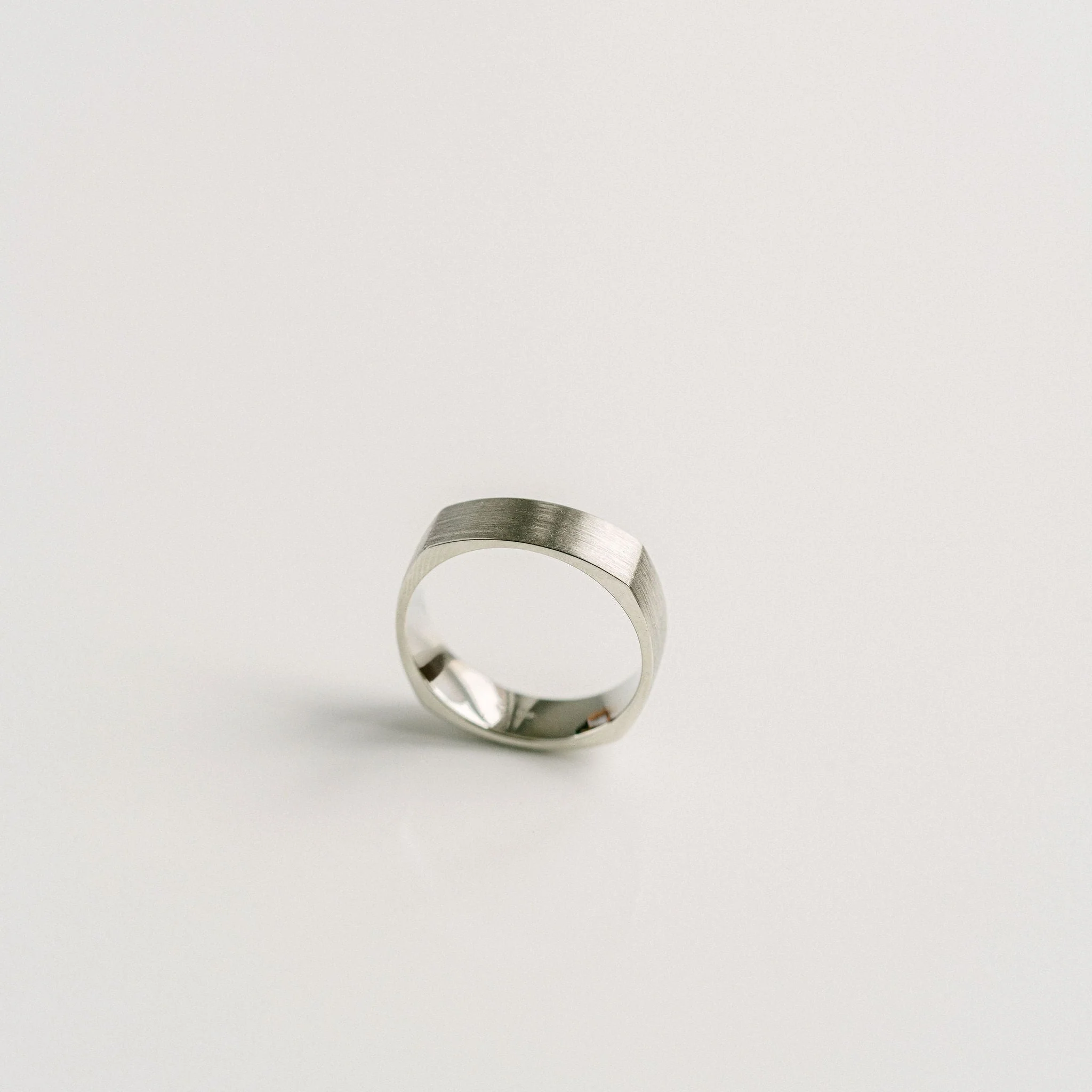 Brushed Soft Square Mens Band - Image 3