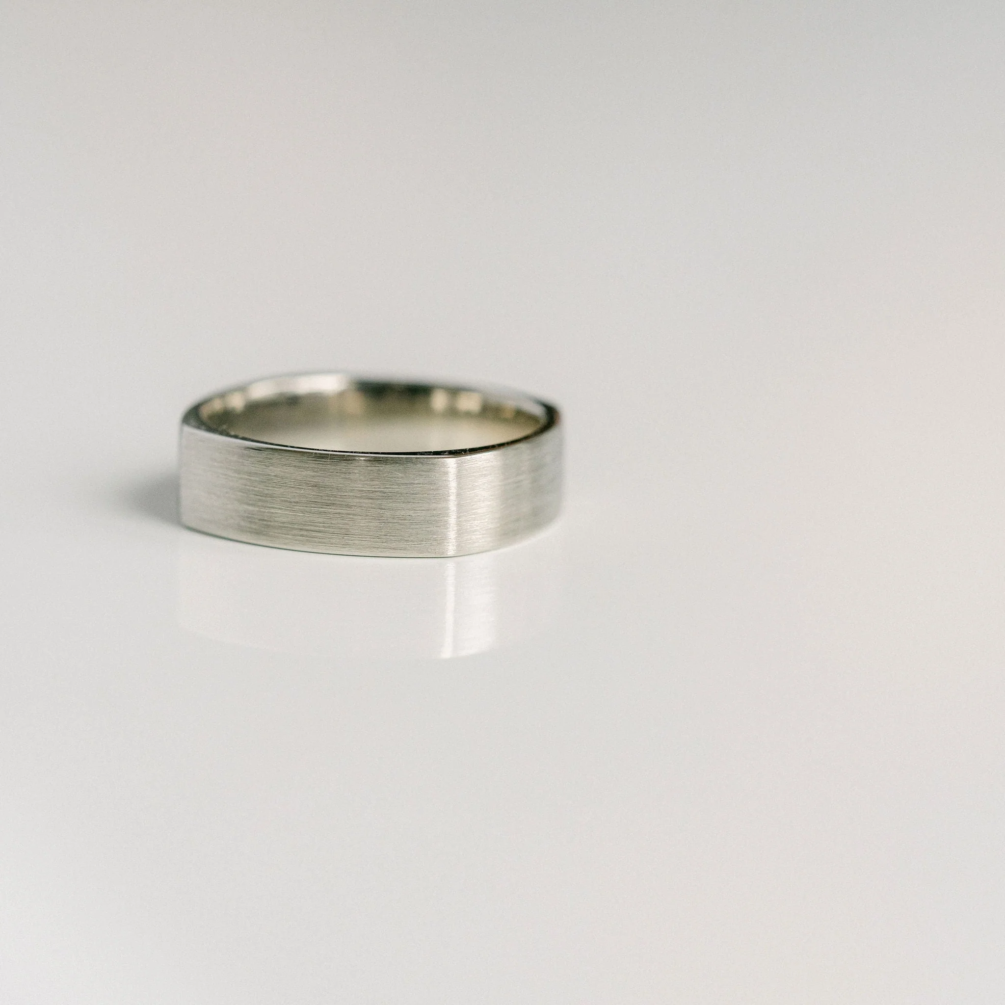 Brushed Soft Square Mens Band - Image 4
